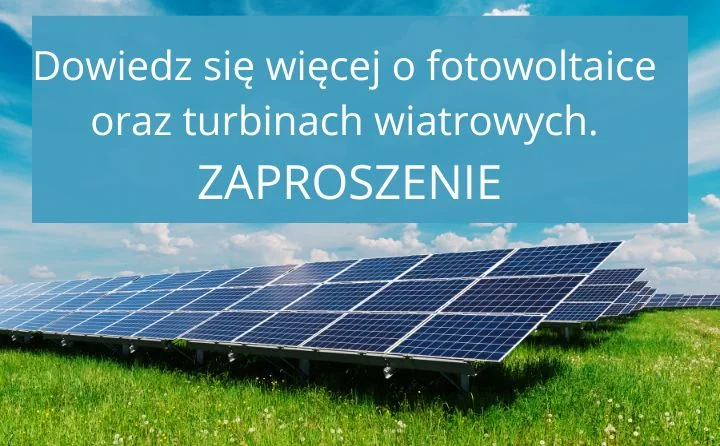 Obraz do artykułu: Spotkanie dla mieszkańców – fotowoltaika i turbiny wiatrowe z dofinansowaniem już 5 listopada