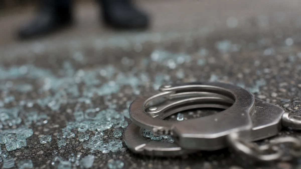 Najpierw przemoc wobec żony, potem wybite szyby - 43-latek z zarzutami