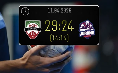 [PIŁKA RĘCZNA] Liga Centralna: AZS AGH Kraków – Jurand Ciechanów 29:24. Gospodarze skuteczniejsi w 22. kolejce