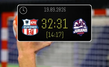 [PIŁKA RĘCZNA] Liga Centralna: KPR Fit Dieta Żukowo – Jurand Ciechanów 32:31. Ciechanowianie przegrali różnicą jednego gola