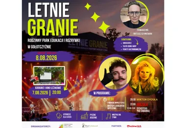 Grafika promocyjna wydarzenia Letnie Granie