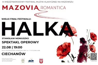 Grafika promocyjna wydarzenia Opera „Halka” Stanisława Moniuszki