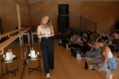 Grafika promocyjna wydarzenia WARSZTATY make up & taniec w Ciechanowie