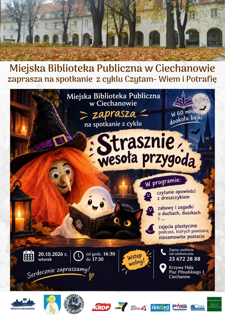 Duchy, zagadki i twórcza zabawa. Ciechanów szykuje bajkową godzinę