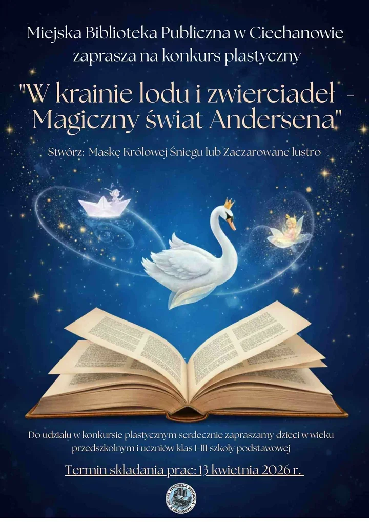 Lodowe maski i zaczarowane lustra - konkurs Andersena dla najmłodszych