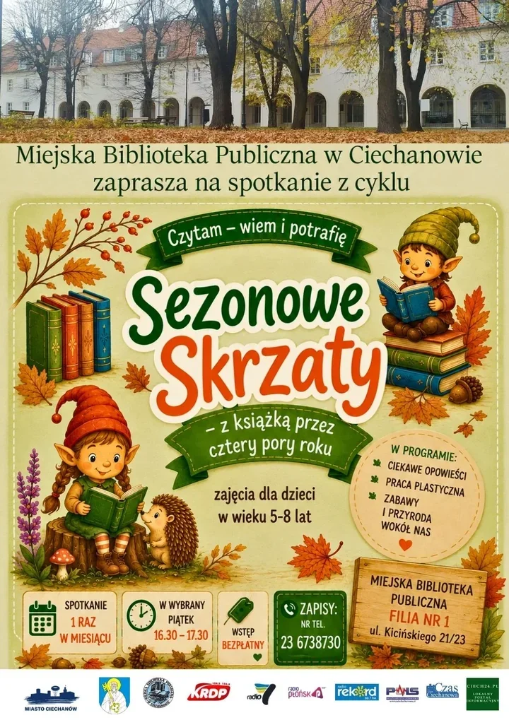 Październikowa zagadka czeka na małych detektywów w Ciechanowie