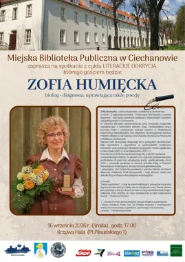 Ciechanowska poetka opowie o słowach, które wyrastają z codzienności