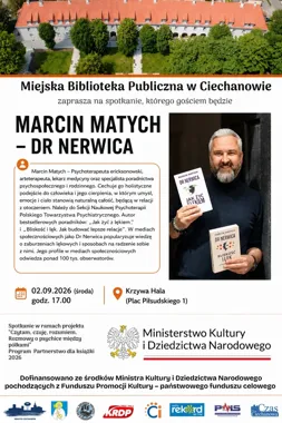 Dr Nerwica przyjeżdża do Ciechanowa. Rozmowa o lęku i bliskości