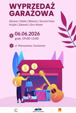 Wyprzedaż Garażowa na Warszawskiej - daj rzeczom drugie życie albo znajdź skarb u sąsiada
