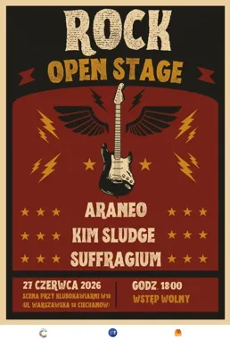 Rock wraca na Open Stage przy W18 - Ciechanów dostaje mocny start