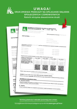 KRUS kończy z kwartalnymi formularzami. Rolnicy dostaną jedną roczną informację
