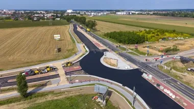Rondo przy centrum handlowym wchodzi w nowy etap. Zmieni się organizacja ruchu