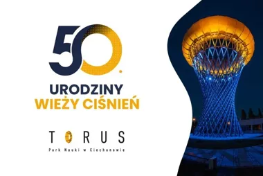 W Ciechanowie wieża ciśnień ma 50 lat. Będą lasery i jazz