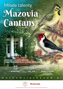 Młode głosy w Dworze Aleksandry Bąkowskiej - koncert Mazovia Cantans