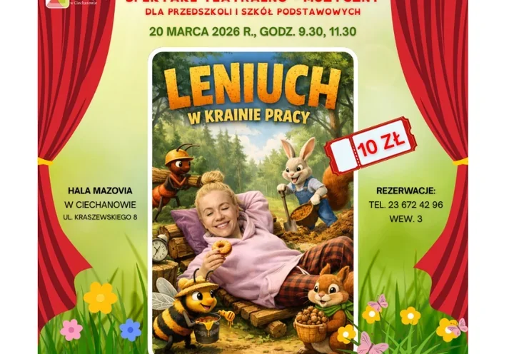 Wiosenna podróż do Krainy Pracy - spektakl dla przedszkolaków i uczniów