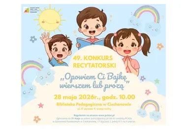 Małe głosy, wielka scena - Ciechanów szykuje konkurs bajek dla dzieci