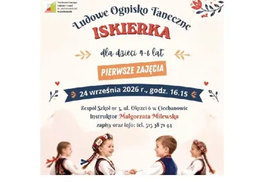 Iskierka zaprasza dzieci do tańca - pierwsze kroki w polskich rytmach