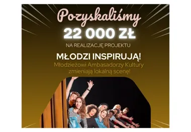 Młodzi wejdą do gry - PCKiSz dostało 22 tys. zł na nowy projekt