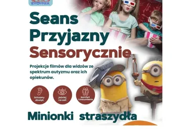 Minionki i straszydła w Ciechanowie - filmowy seans bez presji dla najmłodszych
