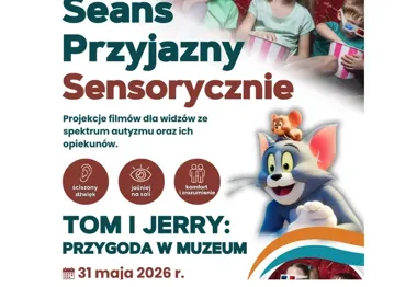 Tom i Jerry w muzeum, ale spokojniej - Ciechanów szykuje seans dla dzieci