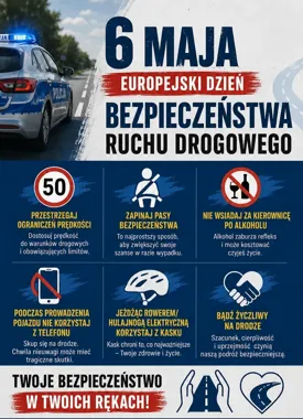 Europejski Dzień Bezpieczeństwa Ruchu Drogowego - liczby wciąż są bezlitosne