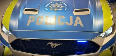 Mustang trafi do służby - legenda z USA zostanie radiowozem Mazowsza