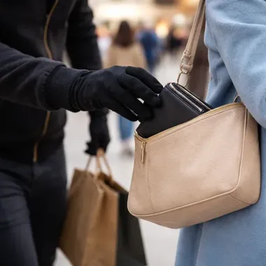 Przedświąteczny tłok zamienia sklepy w łowisko kieszonkowców