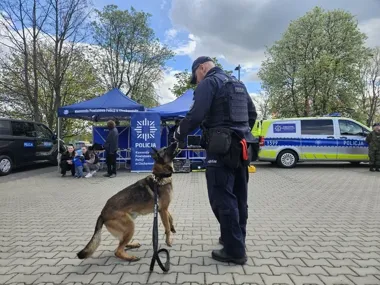 Cztery psy w Ciechanowie, a w Policji pracuje ich już ponad 900