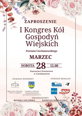 Pierwszy kongres kół gospodyń wiejskich ma zjednoczyć aktywne koła z całego powiatu