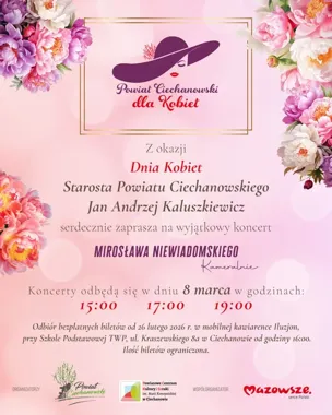 Trzy koncerty i niemal 2,1 tys. pań – Powiat Ciechanowski dla Kobiet wypełnił salę